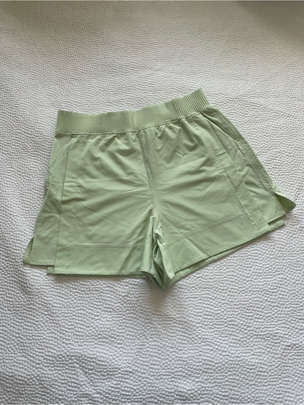 lululemon athletica Light Green Athletic Shorts